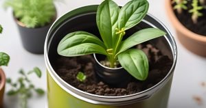 How to Create a Thriving Indoor Herb Garden Using Recycled Tin Cans