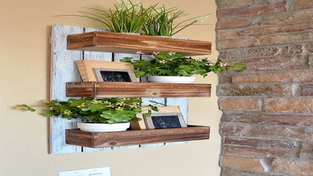 Indoor herb garden shelves