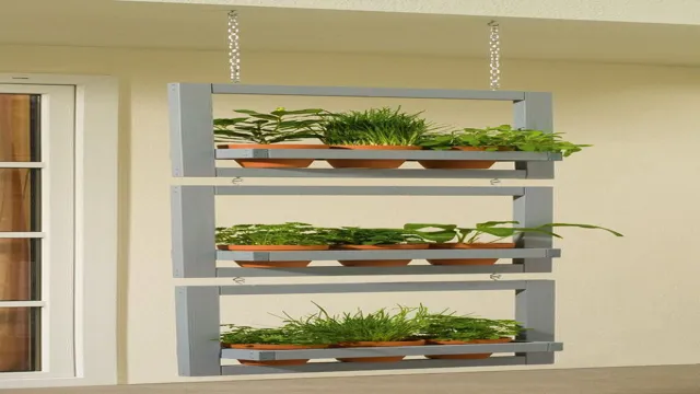 Vertical indoor herb garden ideas