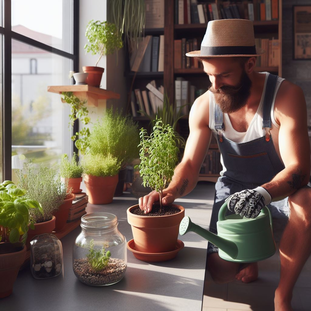 Maintaining your indoor herb garden