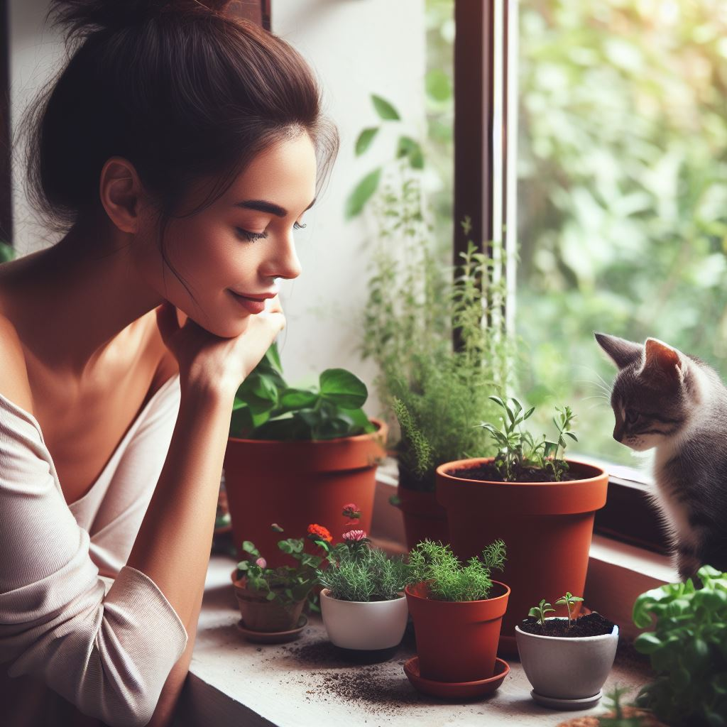Creating a Safe Indoor Herb Garden: Tips for Cat Owners