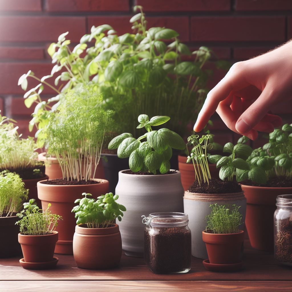 Choosing the Right Containers for Indoor Herb Gardening